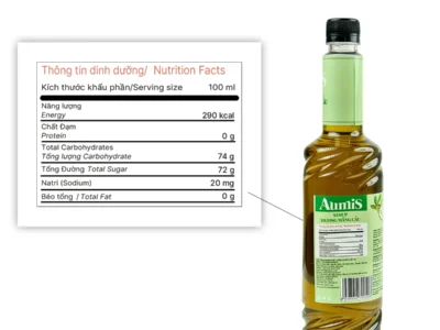 Aumis Syrup Hương Mãng Cầu 2
