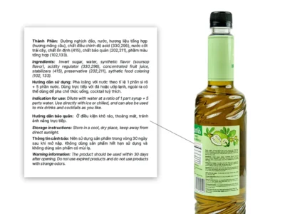 Aumis Syrup Hương Mãng Cầu 3
