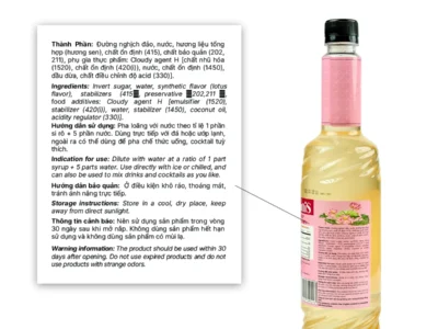 Aumis Syrup Hương Sen 2