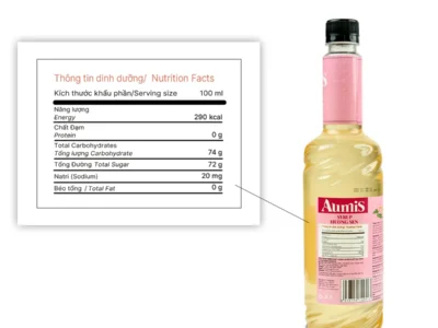 Aumis Syrup Hương Sen 3