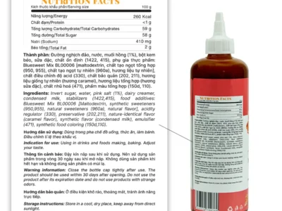 Aumis Xốt Caramel Muối Hồng 2