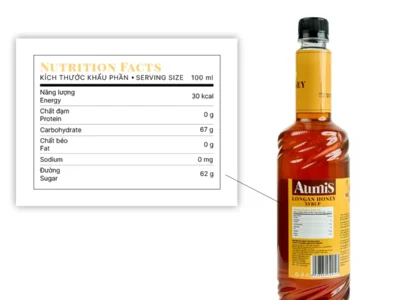 Aumis Syrup Nhãn Mật Ong 3